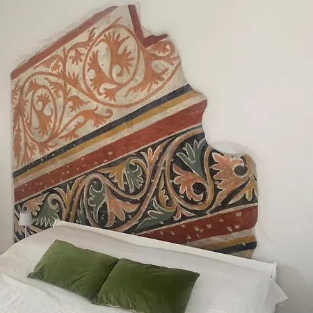 Bright Frescoed Attic In The Center, Brescia