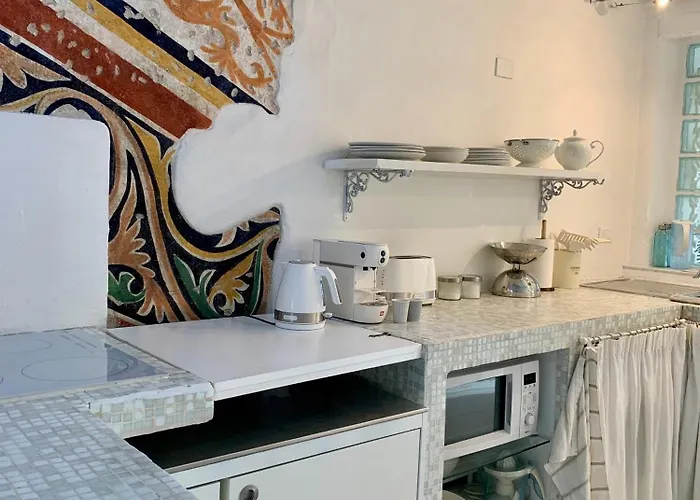 Bright Frescoed Attic In The Center, *