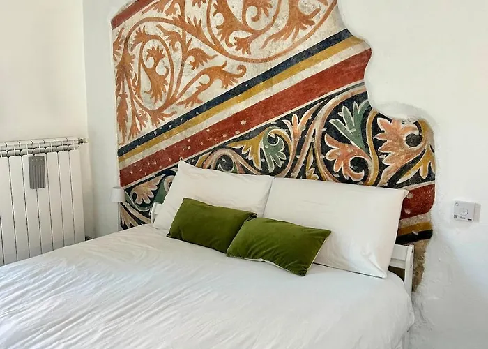 Bright Frescoed Attic In The Center, Brescia