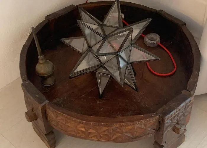 Bright Frescoed Attic In The Center,