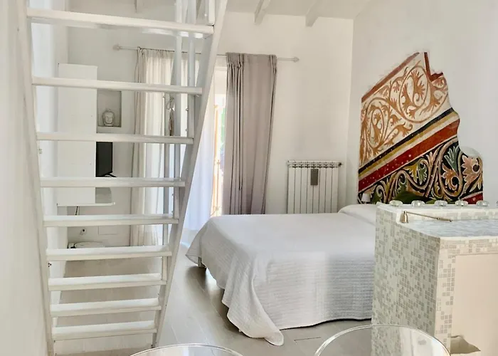 Bright Frescoed Attic In The Center, *