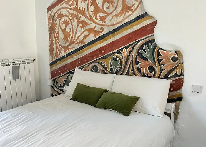 Bright Frescoed Attic In The Center, *