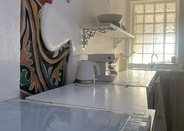 Bright Frescoed Attic In The Center,