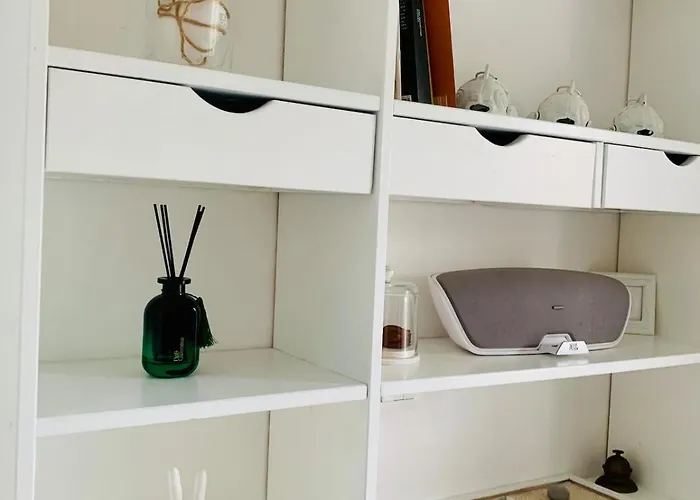 Bright Frescoed Attic In The Center,