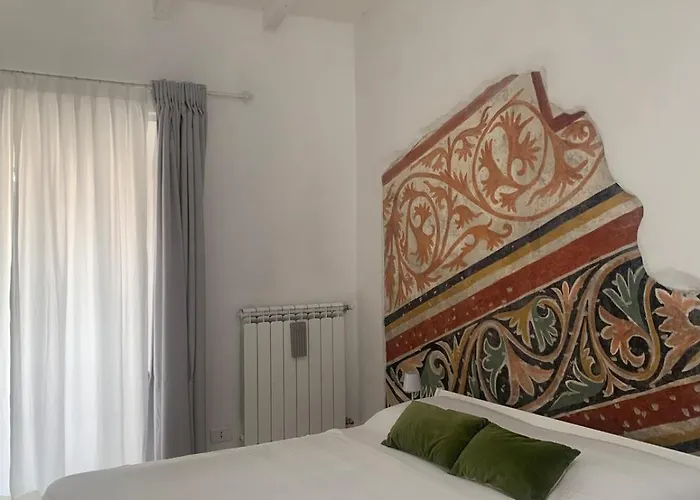 Bright Frescoed Attic In The Center, Brescia